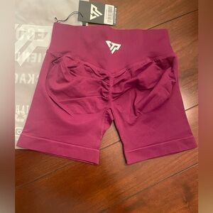 Keep that Pump berry Bike Shorts